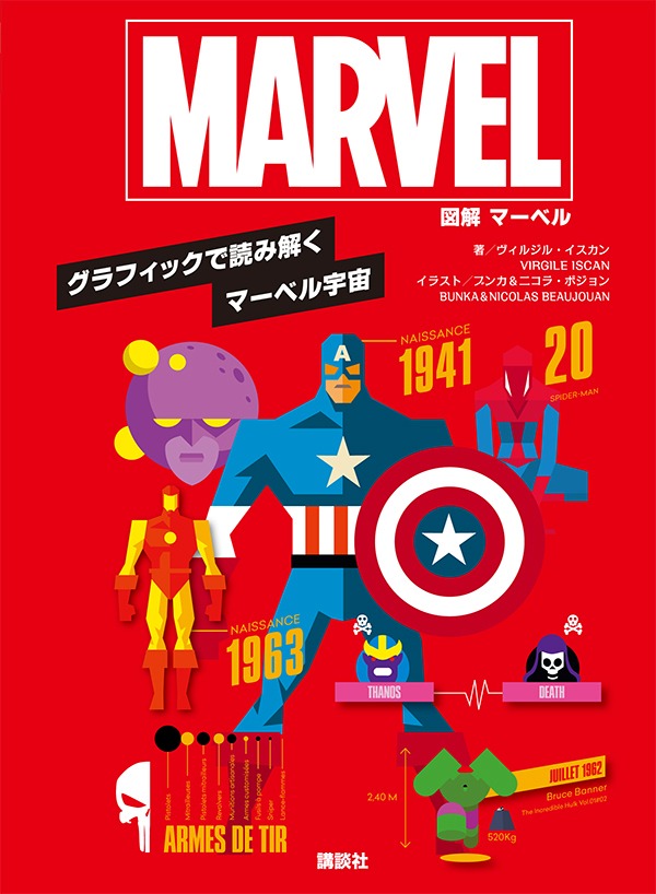 「図解 マーベル」表紙