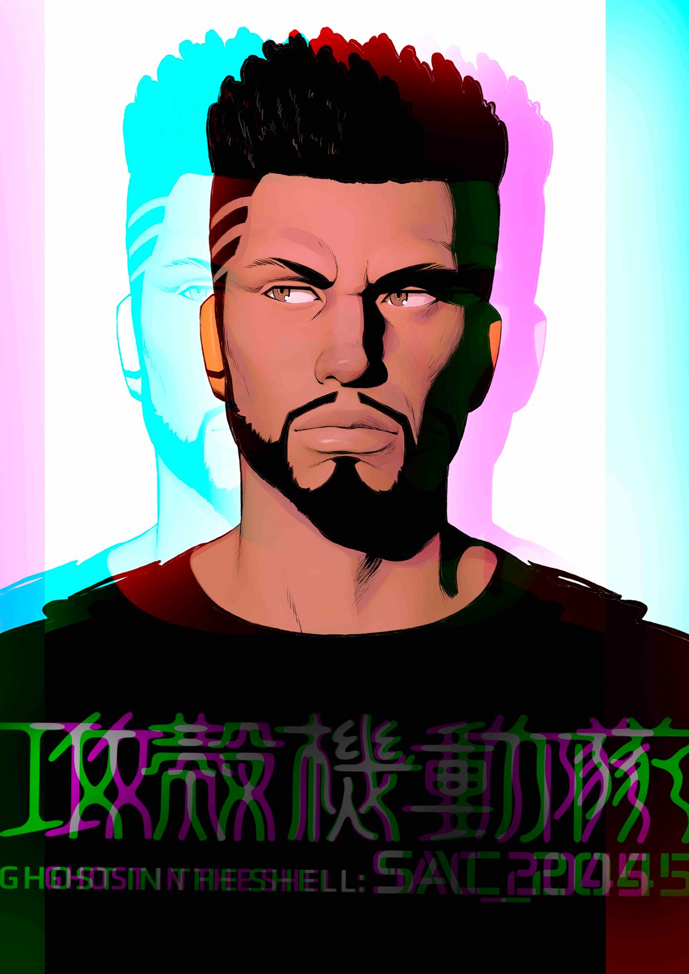 キャラクターアートのスタンダードバージョン。
