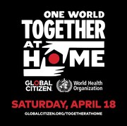「One World: Together at Home」ビジュアル