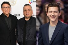 左からアンソニー・ルッソ、ジョー・ルッソ、トム・ホランド。