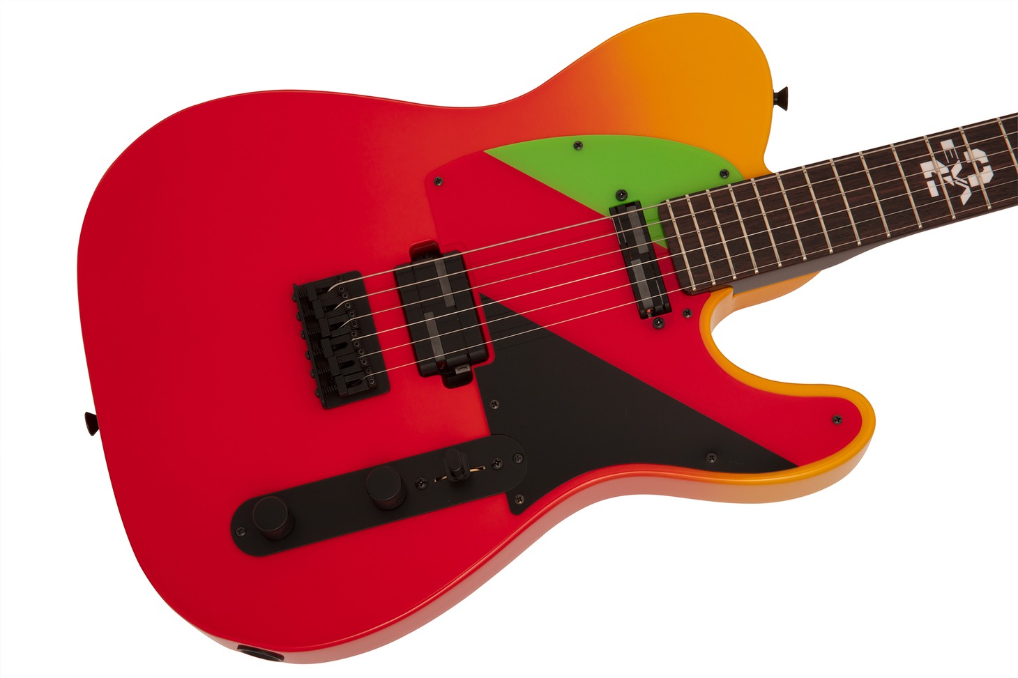 「2020 EVANGELION ASUKA TELECASTER」の一部。