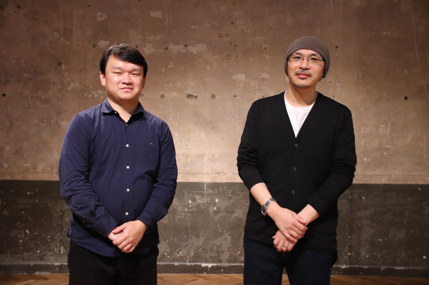 左から徐昊辰、森直人。