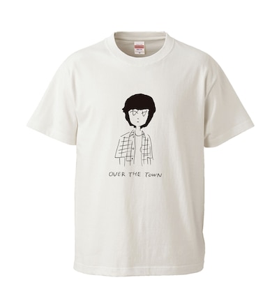 「街の上で」Tシャツ ⻘ver.（ホワイト / 税込2500円）