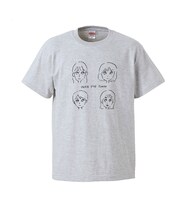 「街の上で」Tシャツ ヒロインver.（グレー / 税込2500円）