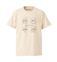 「街の上で」Tシャツ ヒロインver.（ベージュ / 税込2500円）
