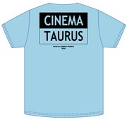 オリジナルTシャツ・ブルーの背面デザイン。