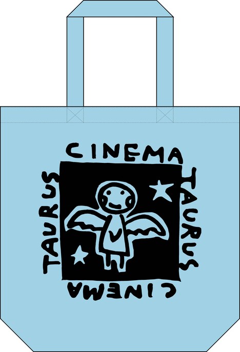 オリジナルトートバッグ・ライトブルー（税込2200円）