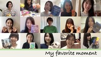 「My favorite moment～私のお気に入りの◯◯～」ビジュアル