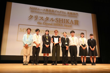 「ユース映画審査員」の様子。