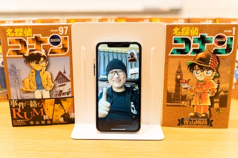 青山剛昌のインタビューより。