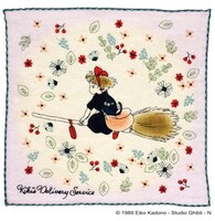 「魔女の宅急便」ミニタオル キキの出発（660円）