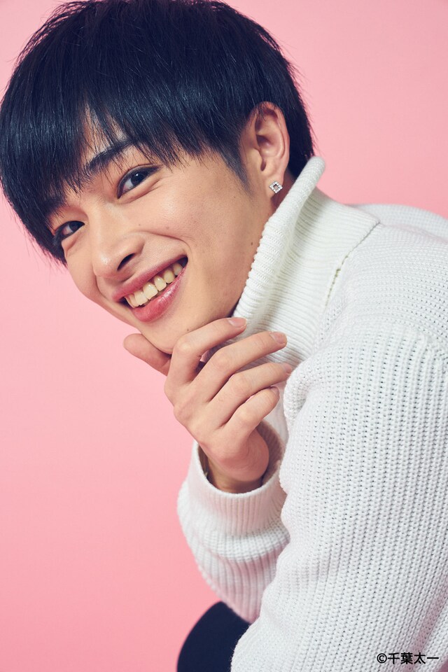 ケンタ役の曽田陵介。