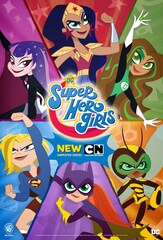 DCヒーローは女子高生！全10話のアニメ日本初放送、戸松遥や喜多村英梨が参加