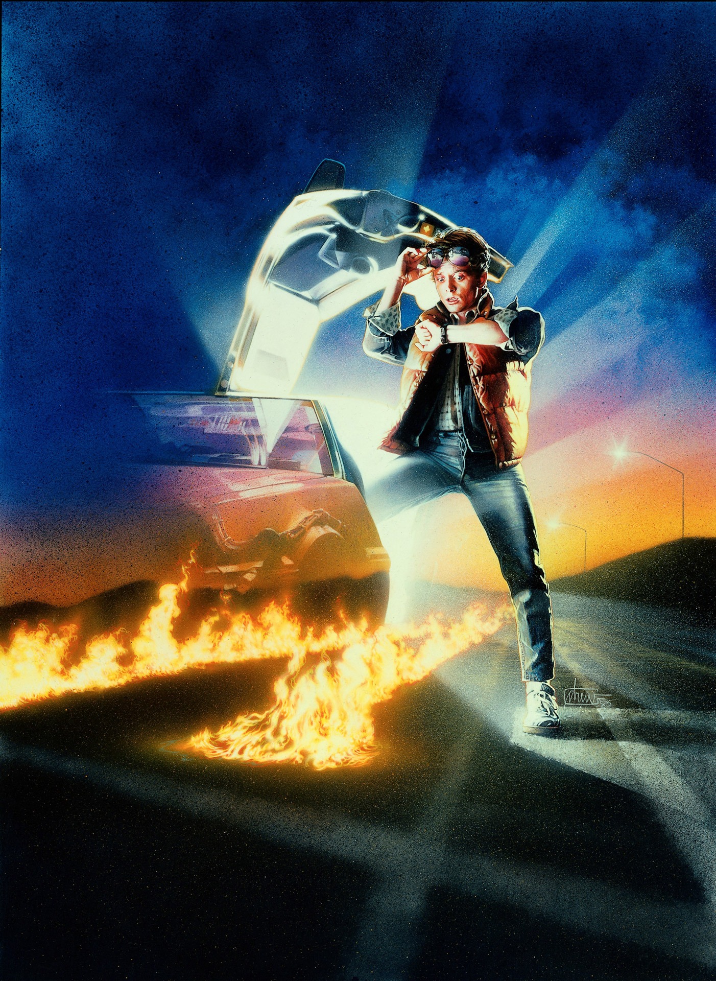 「バック・トゥ・ザ・フューチャー」ビジュアル (c)1985 Universal City Studios, Inc. All Rights Reserved.