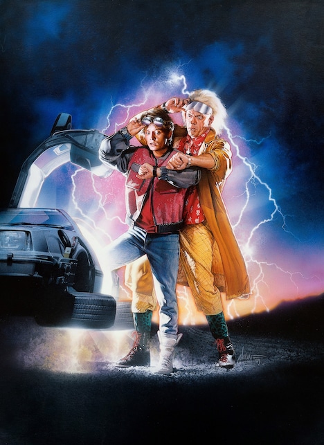 「バック・トゥ・ザ・フューチャーPART2」ビジュアル (c)1989 Universal City Studios and U Drive Productions, Inc. All Rights Reserved.