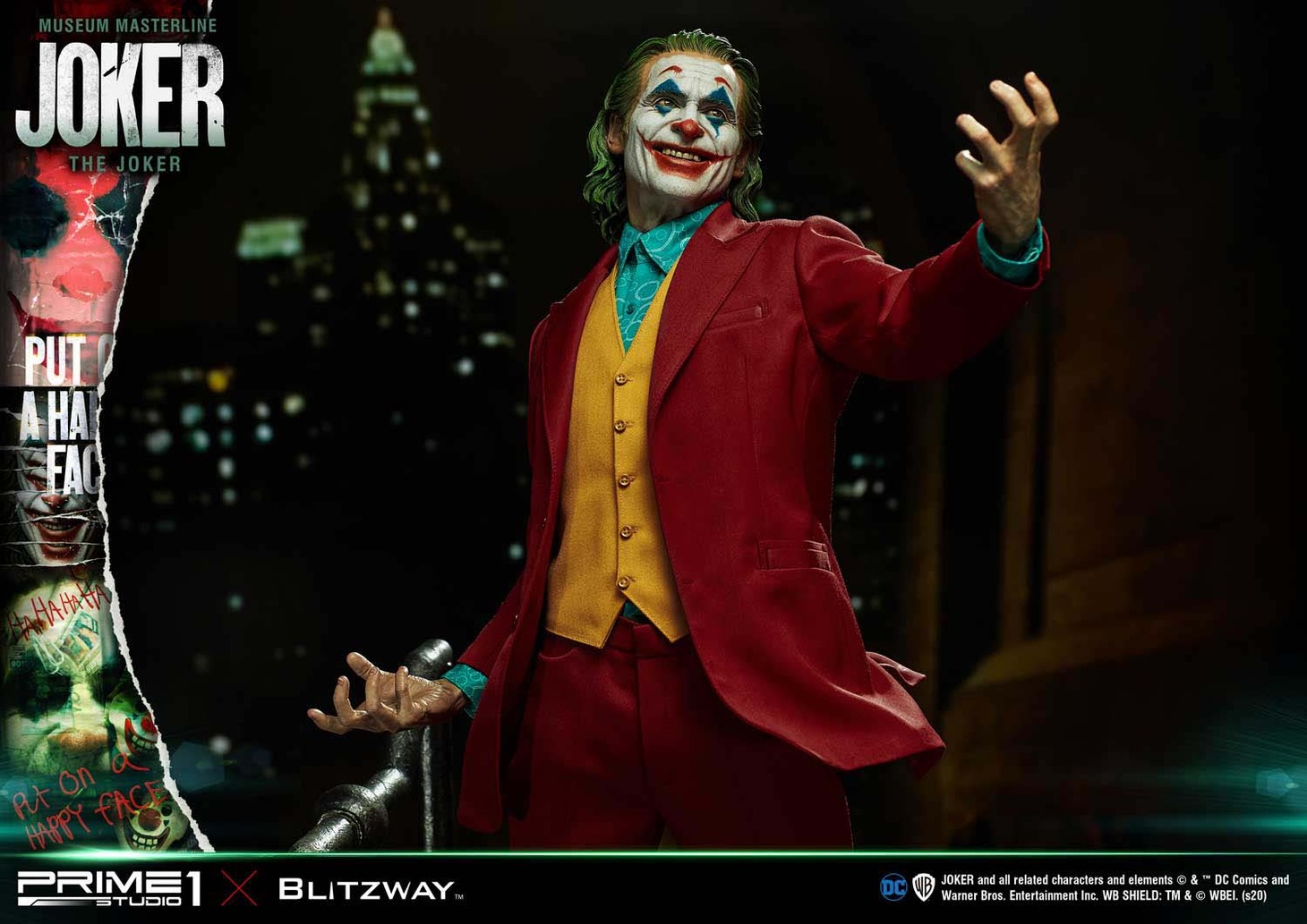 「ミュージアムマスターライン / JOKER: ジョーカー 1/3 スタチュー」