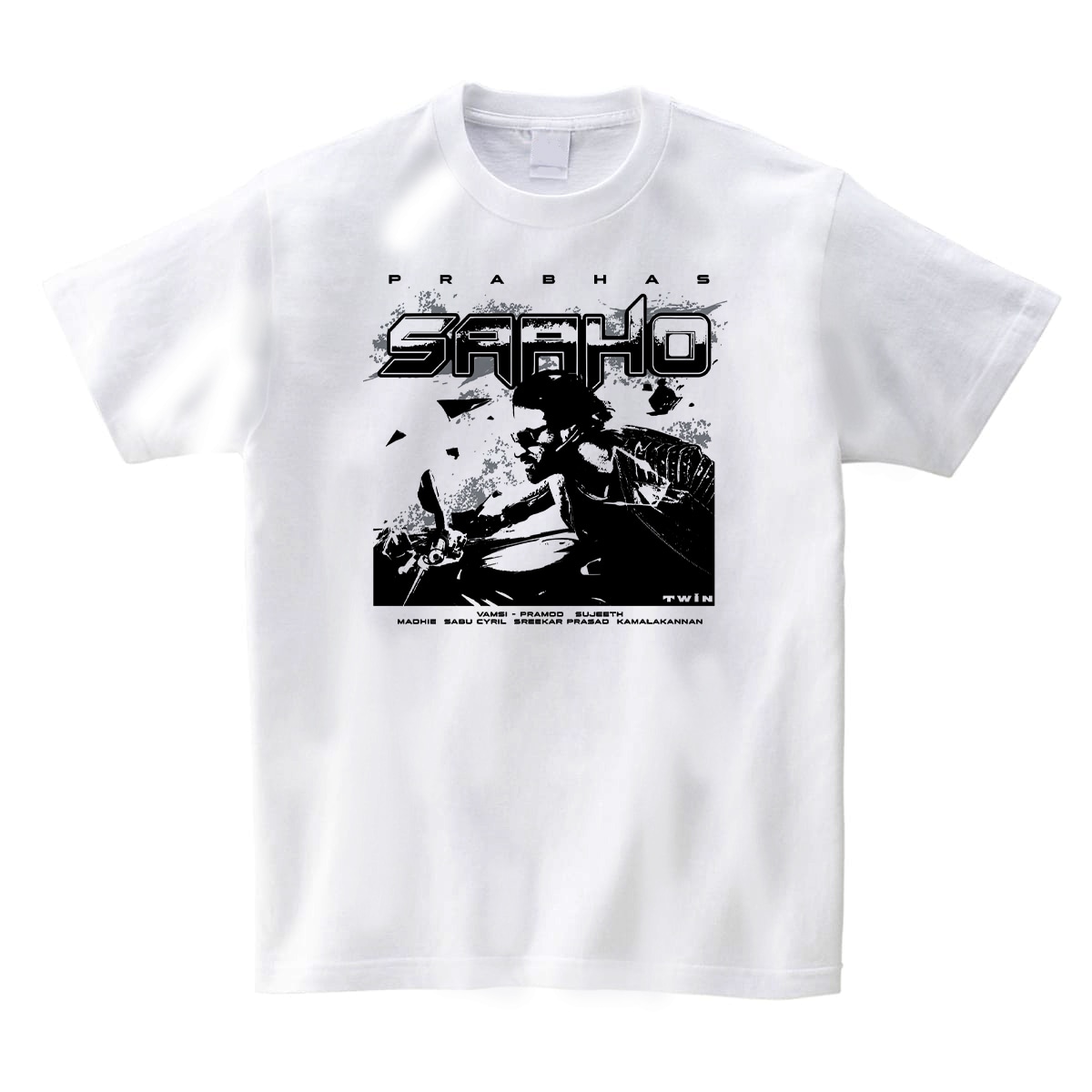 「サーホー」のオフィシャルTシャツ。