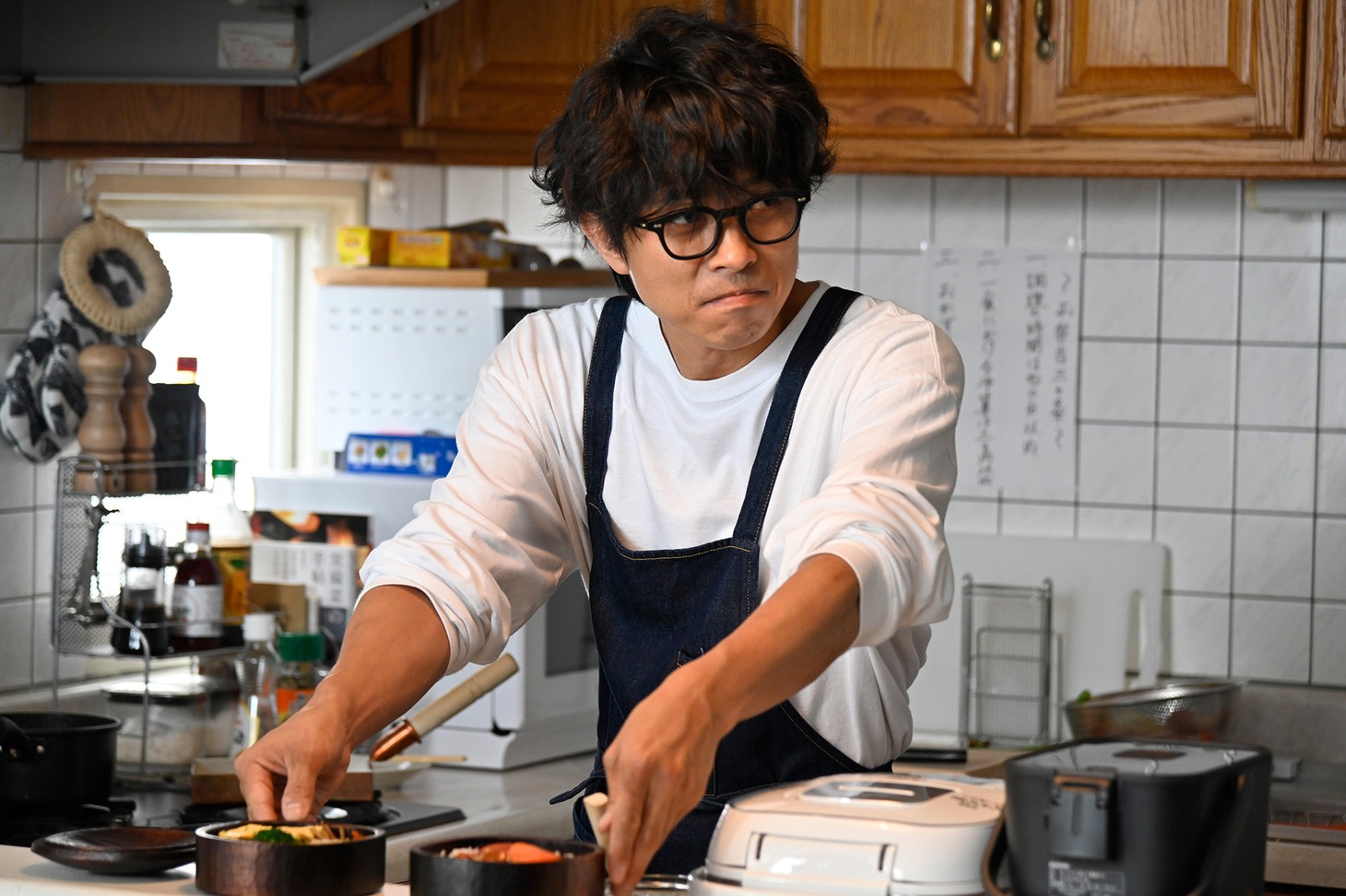 「461個のおべんとう」より、井ノ原快彦演じる鈴本一樹。