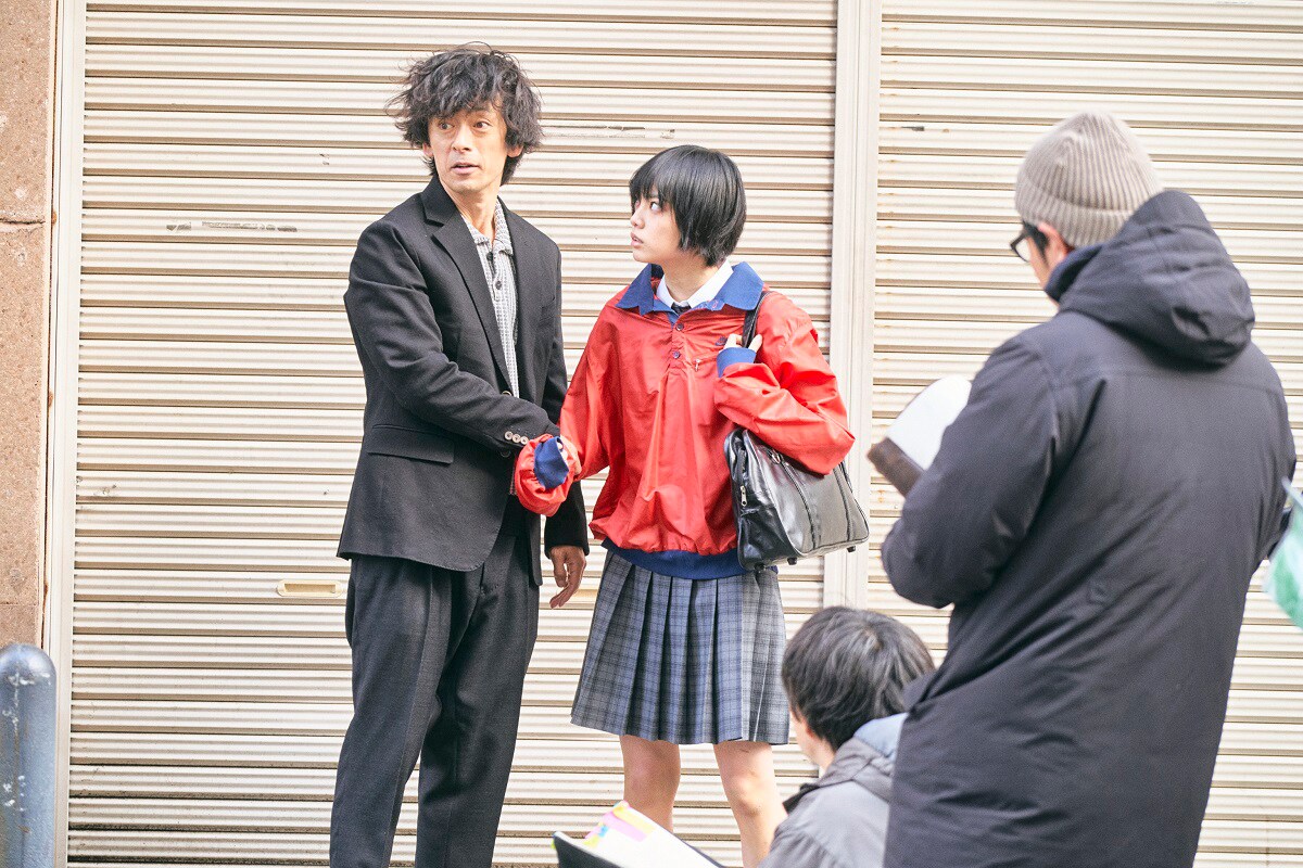 「さんかく窓の外側は夜」メイキング写真