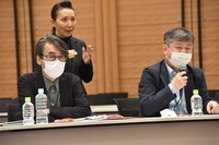 左から諏訪敦彦、北條誠人。