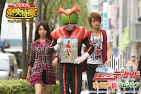 「ネット版 仮⾯ライダーディケイド オールライダー超スピンオフ」ビジュアル