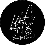 「藤井道人×新潟シネ・ウインド オリジナルTシャツ」ロゴ部分アップ