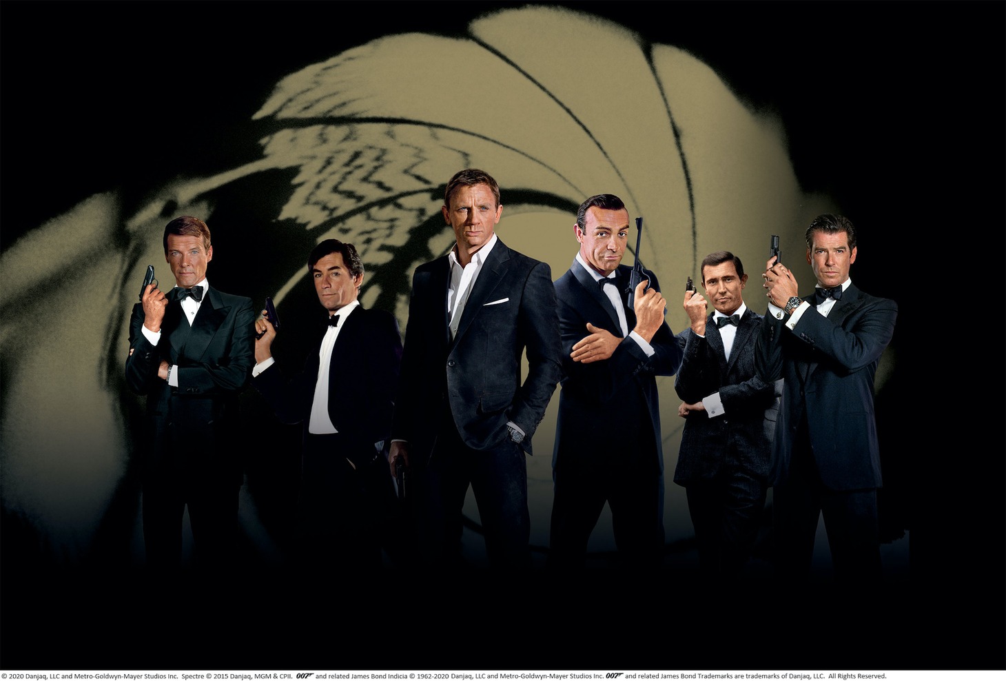 「6ヶ月連続！完全特集『007』」ビジュアル