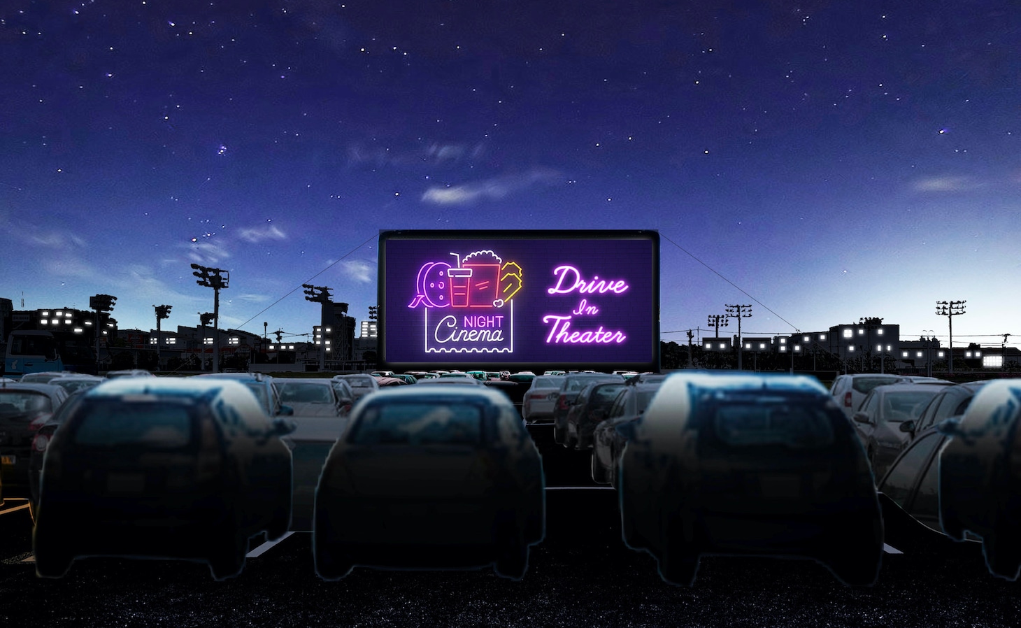 「CINEMATHEQUE -Drive-in Theater-」ビジュアル
