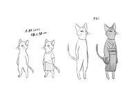 「泣きたい私は猫をかぶる」設定画