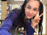 水原希子の自撮り写真。