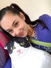 水原希子の自撮り写真。