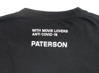 「パターソンTシャツ/black」首元