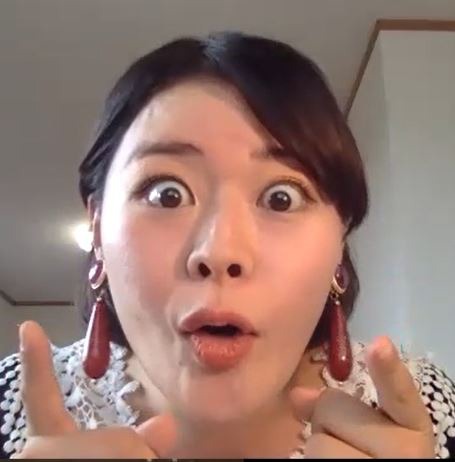 「宇宙同窓会」より、川面千晶演じるみさこ。