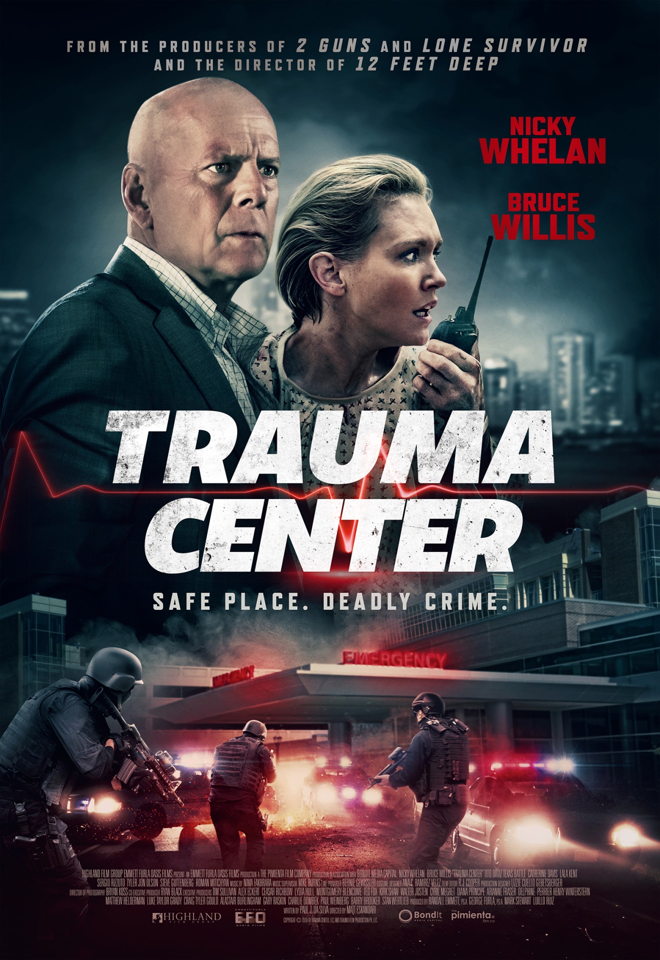 「THE LAW 刑事の掟」ビジュアル (c)2019 by Trauma Center, LLC, and Trauma Film Production PR, LLC