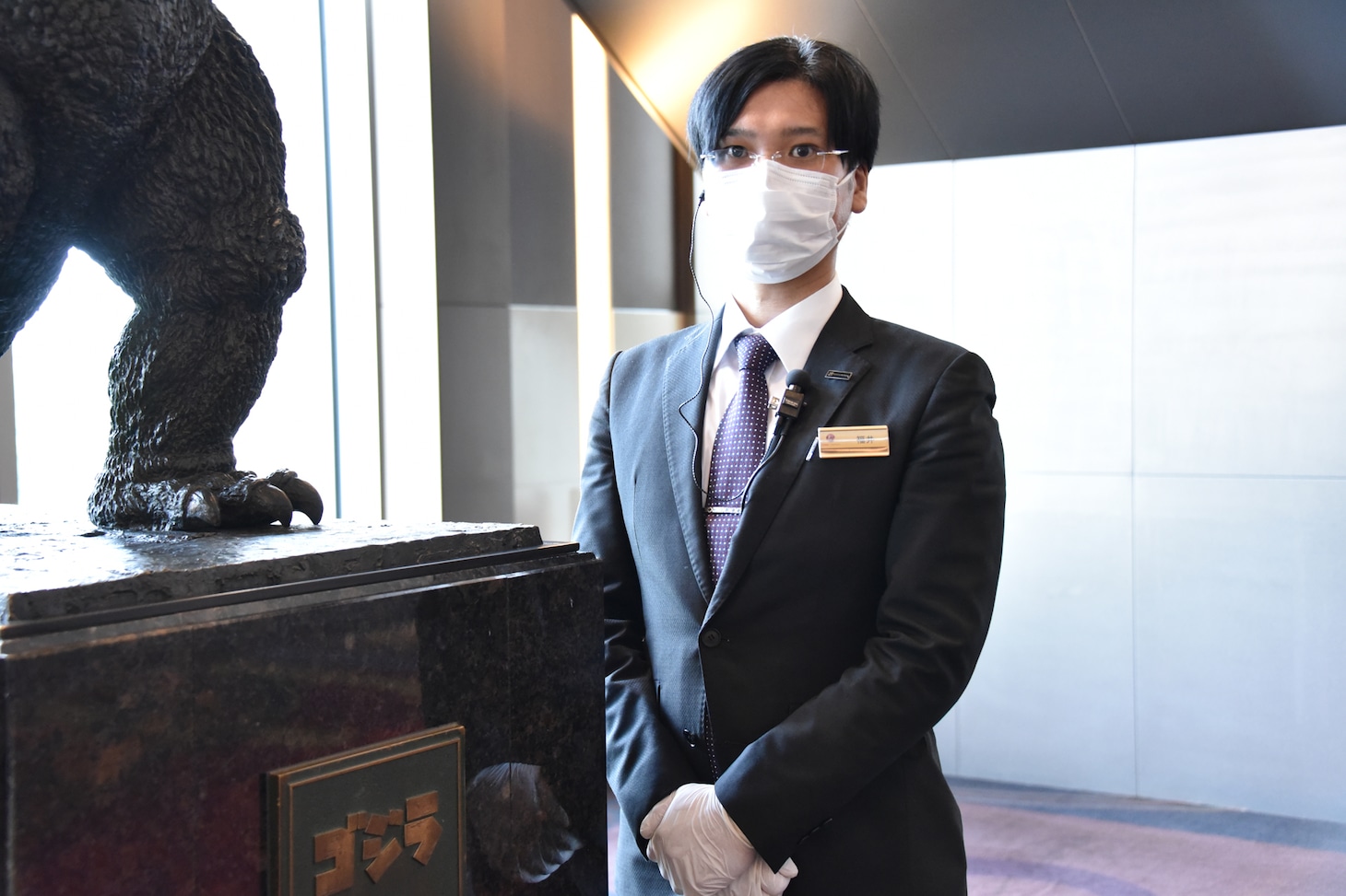 TOHOシネマズ 日比谷の福井嘉輝支配人。