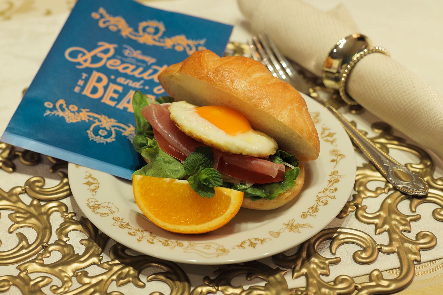 ＜Belle＞朝のサンドウィッチプレート（税込1529円 / プレート付き：税込3509円）