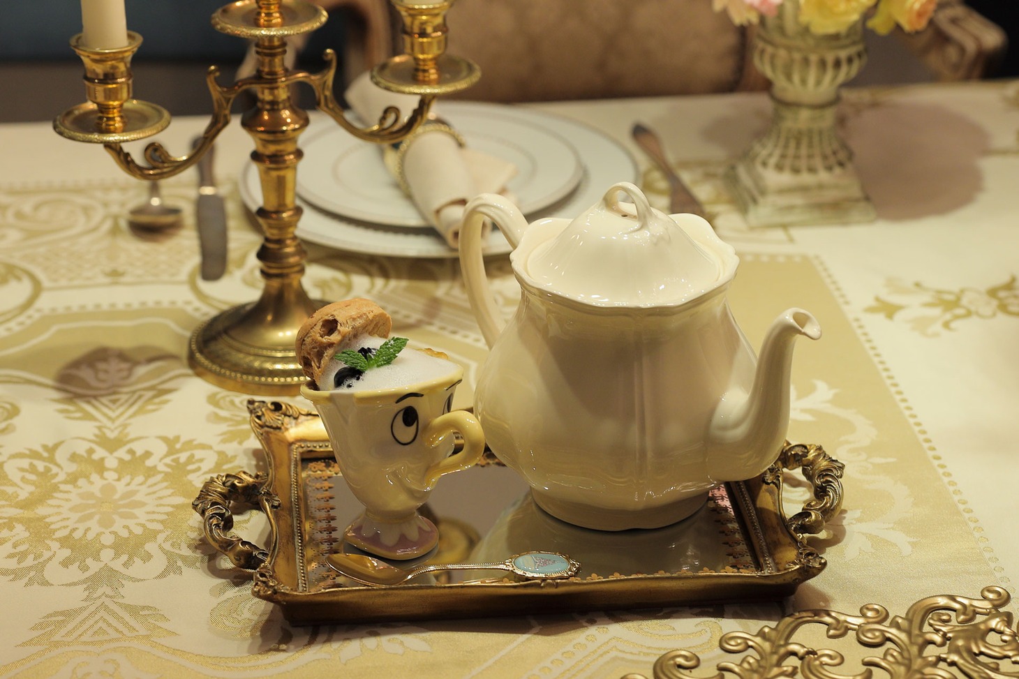 ＜The Mod Song＞チップのお助けアフタヌーンティー（税込1199円 / スプーン付き：1859円）