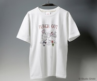「紅の豚 Tシャツ クロスカウンター」（ピュアホワイト）