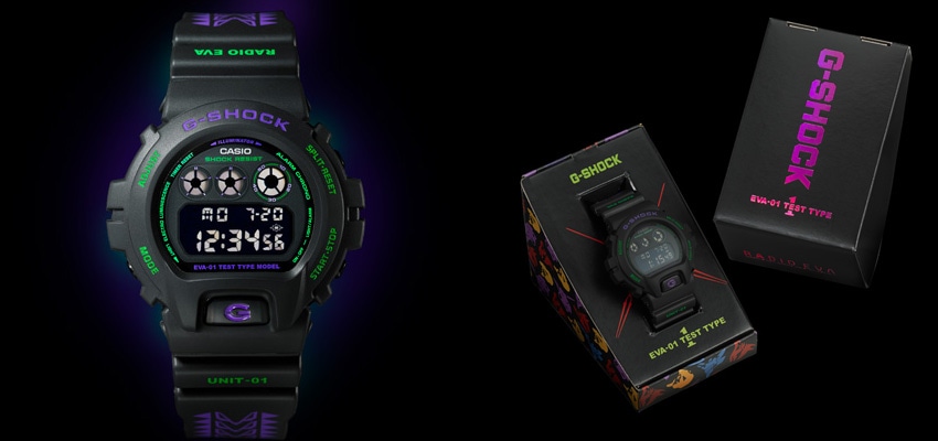 「EVANGELION STORE オリジナル腕時計 G-SHOCK DW-6900 feat.RADIO EVA」