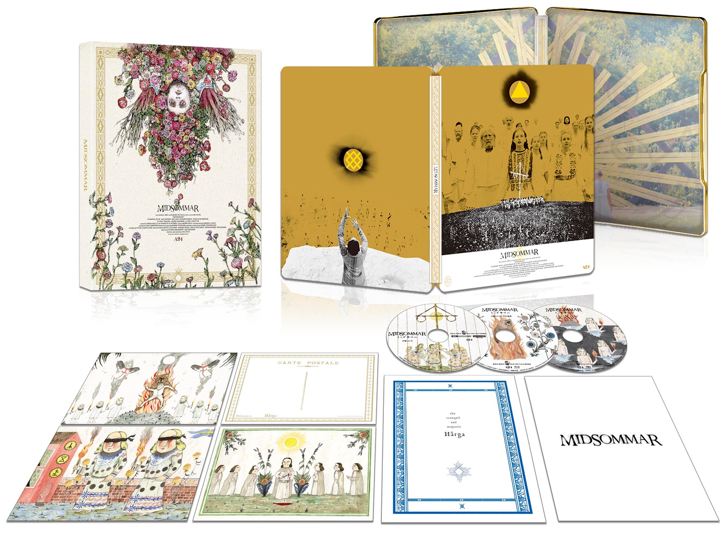 「ミッドサマー（初回限定版 / 豪華版 / スチールブック仕様 / 4K Ultra HD Blu-ray+Blu-ray）」展開写真