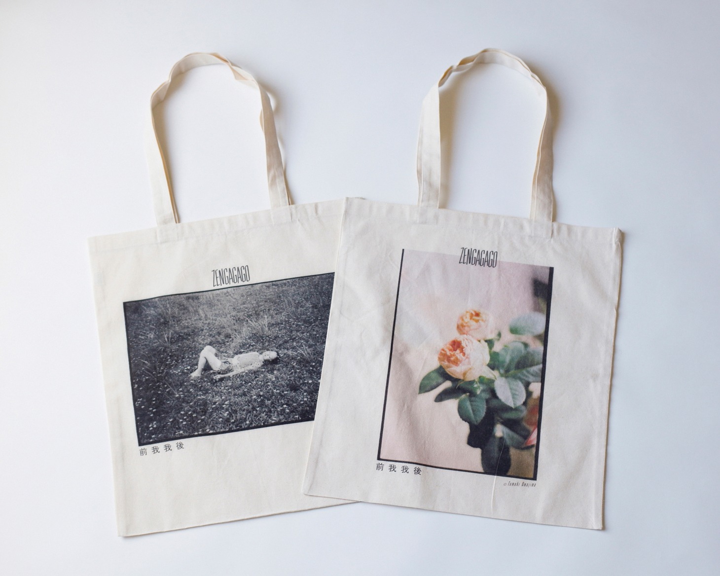 「桑島智輝 写真展『前我我後』」で販売されるビッグトートバッグ（3300円）。