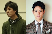 左から李相日、妻夫木聡。