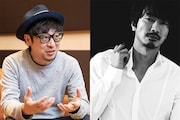 左から市井昌秀、眞島秀和。