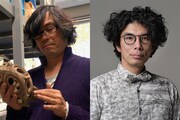 左から山岡信貴、片桐仁。