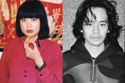 左から山中瑶子、池松壮亮。