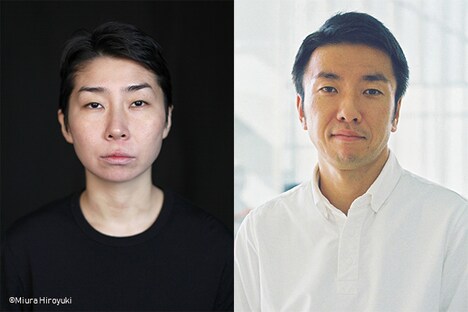 左から小田香、石川直樹。