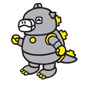 ちびメカゴジラ（黄）