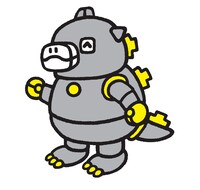 ちびメカゴジラ（黄）