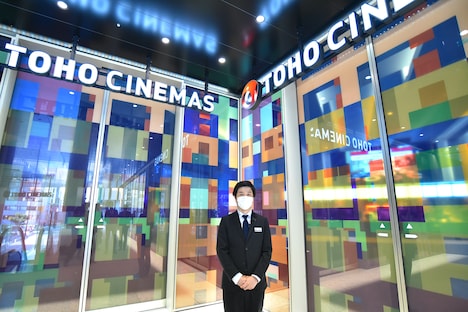 TOHOシネマズ 池袋支配人の古澤友広氏。