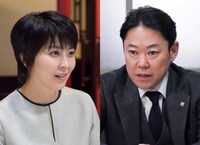 左から松たか子演じる蔦谷円、阿部サダヲ演じる駒月直。